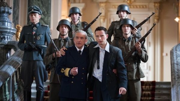 Walking with the Enemy Banner