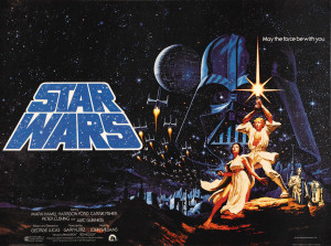 star war banner 1977